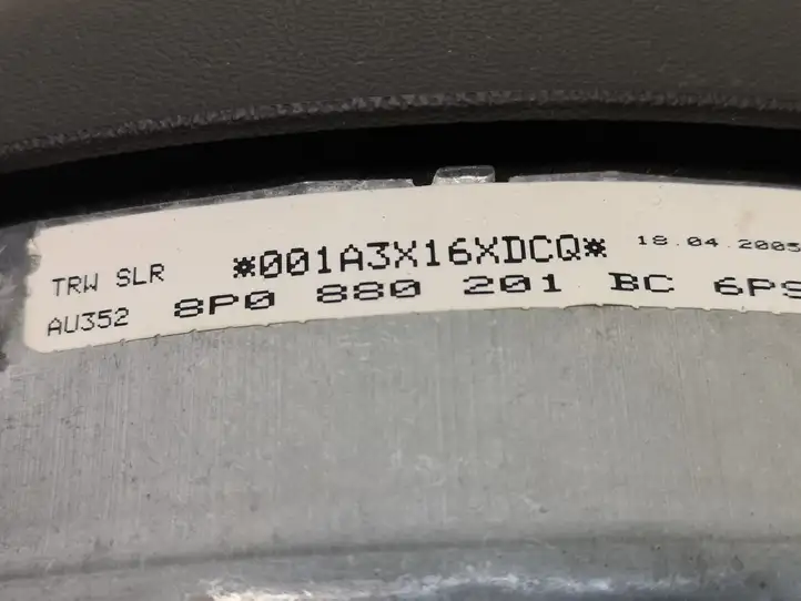 Audi A3/S3 8P (2004 - 2008) 8P0880201BC Подушка безопасности руля — фото 4