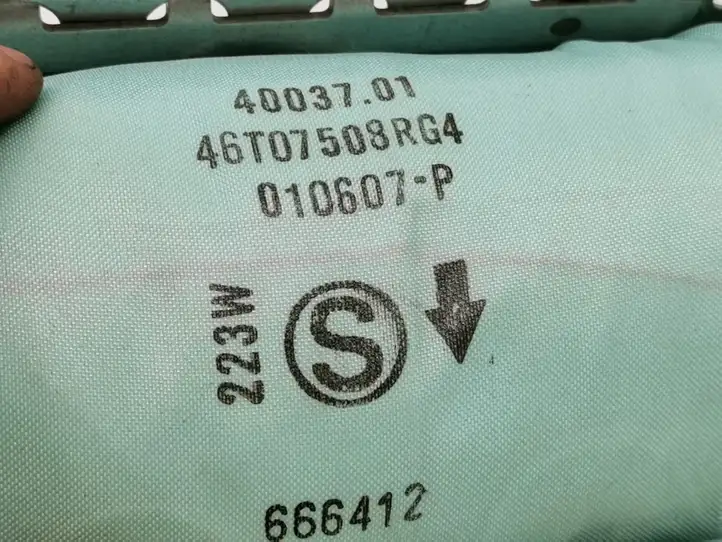 Toyota Avensis T250 (2006 - 2009) 46T07508RG4 Подушка безопасности пассажира — фото 3