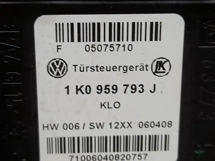 Volkswagen Touran I (2003 - 2010) 1T0959701D Электростеклоподъемник передний (комплект) — фото 6