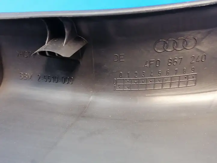 Audi A6 S6 C6 4F (2004 - 2008) 4F0867240 Нижняя обшивка стойки B — фото 6
