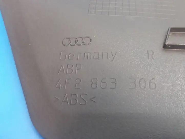 Audi A6 S6 C6 4F (2004 - 2008) 4F2863306 Передняя боковая обшивка салона — фото 6
