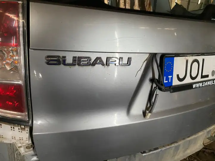 Subaru Forester SH (2008 - 2013) Крышка багажника — фото 2