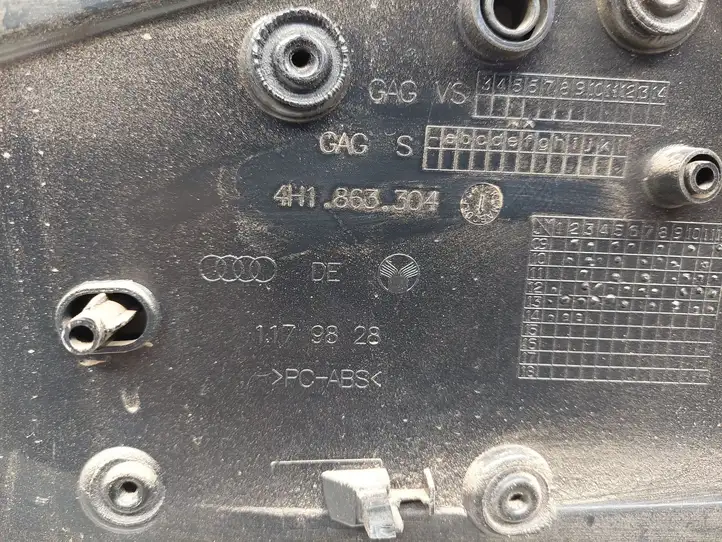 Audi A8 S8 D4 4H (2013 - 2017) 4H1863303 Передняя боковая обшивка салона — фото 6
