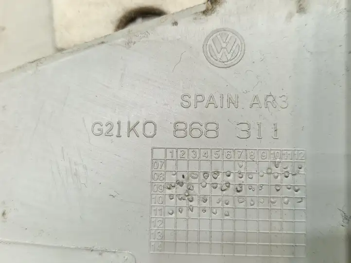 Volkswagen Golf VI (2009 - 2013) 1K0868311 Верхняя обшивка стойки B — фото 7