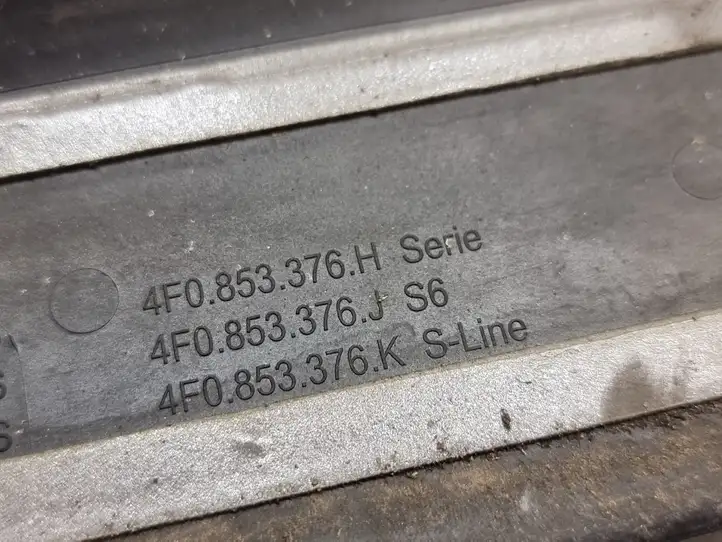 Audi A6 S6 C6 4F (2008 - 2011) 4F0853376K Внутренняя отделка заднего порога — фото 2