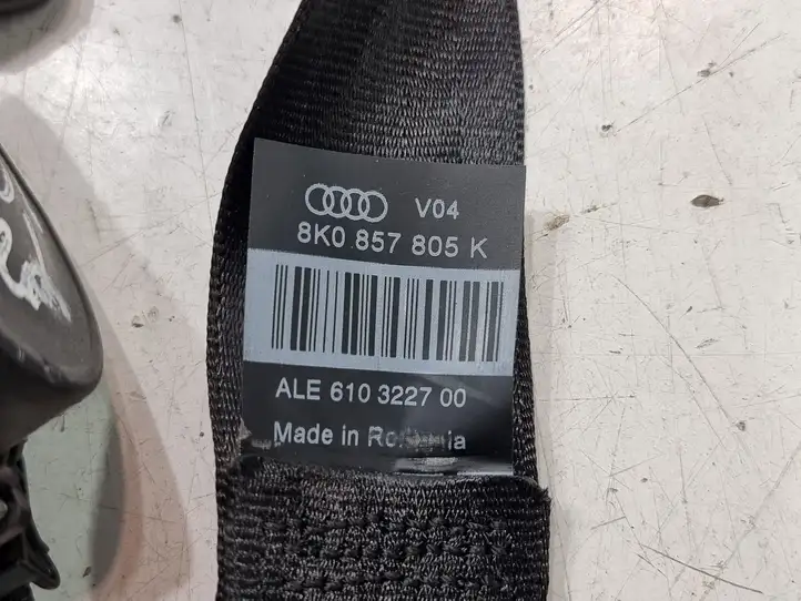 Audi A4 S4 B8 8K (2007 - 2011) 8K0857805K Задний ремень безопасности — фото 4
