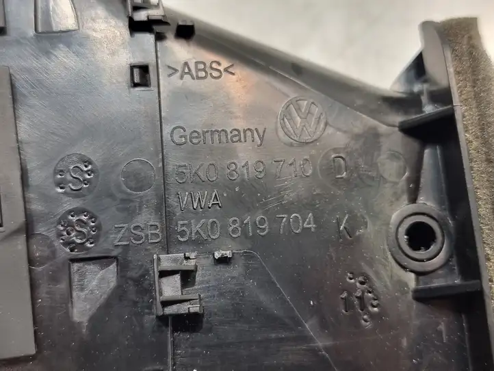 Volkswagen Golf VI (2009 - 2013) 5K0819704 Боковой воздушный дефлектор — фото 6