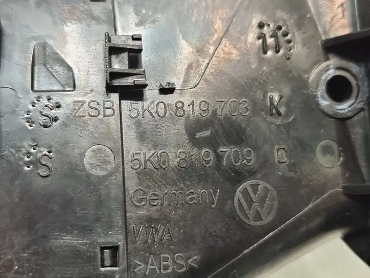 Volkswagen Golf VI (2009 - 2013) 5K0819703 Боковой воздушный дефлектор — фото 6