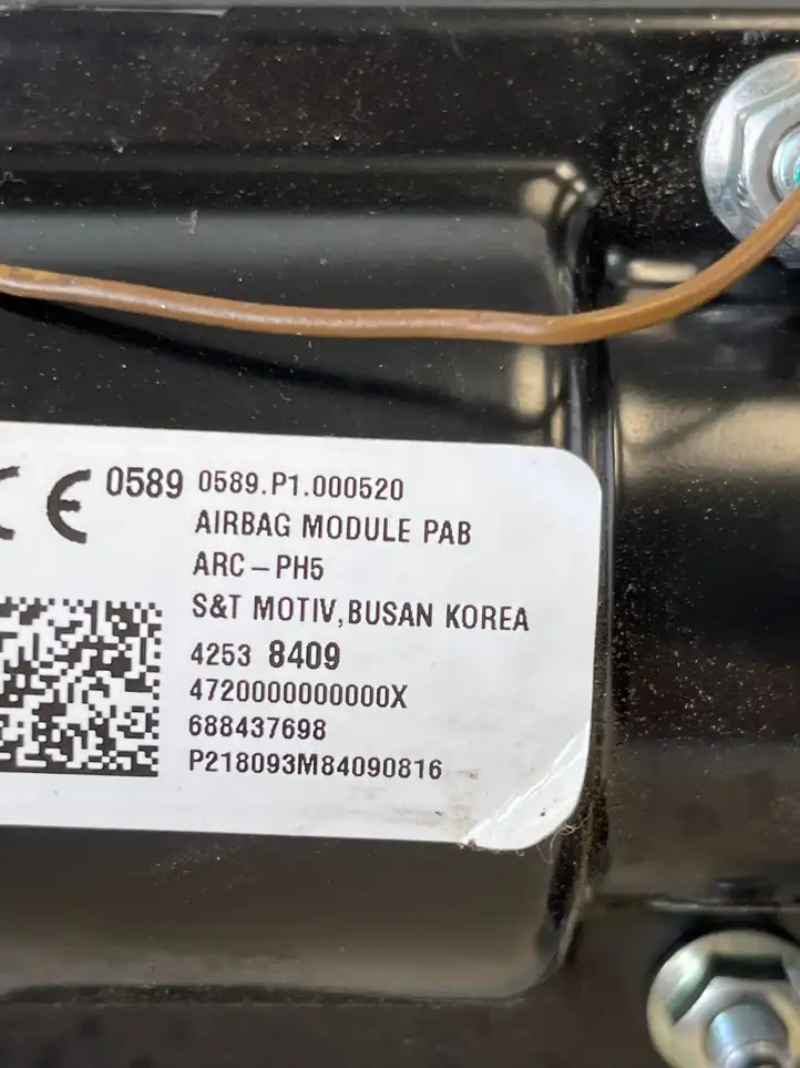 Opel Mokka X (2016 - 2019) 688437698 Подушка безопасности пассажира — фото 4