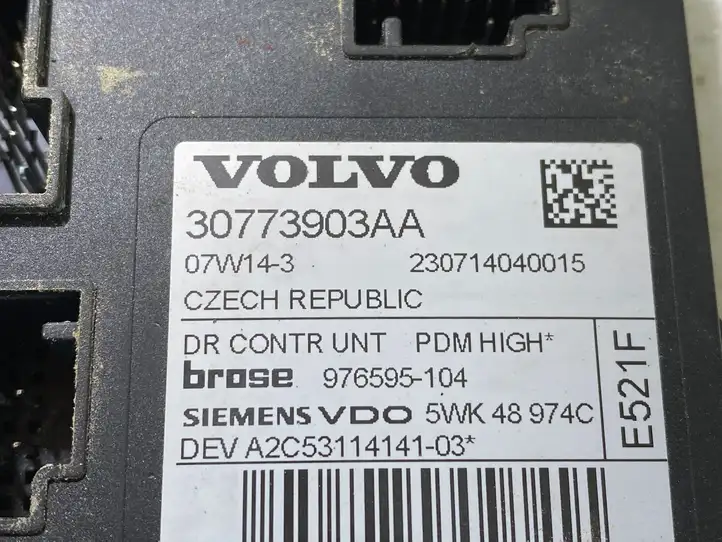 Volvo C30 (2007 - 2010) 30773903AA Электростеклоподъемник передний (комплект) — фото 2