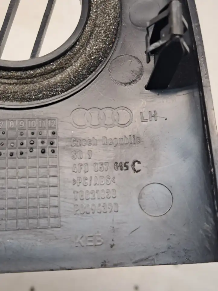 Audi A6 S6 C6 4F (2004 - 2008) 4F0857115 Боковая отделка панели приборов — фото 2