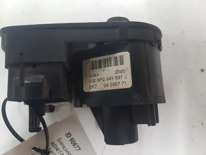 Audi A3/S3 8P (2004 - 2008) 8P2941531J Включатель фонарей — фото 2