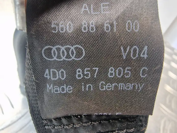 Audi A8 S8 D2 4D (1999 - 2002) 4D0857805C Задний ремень безопасности — фото 3