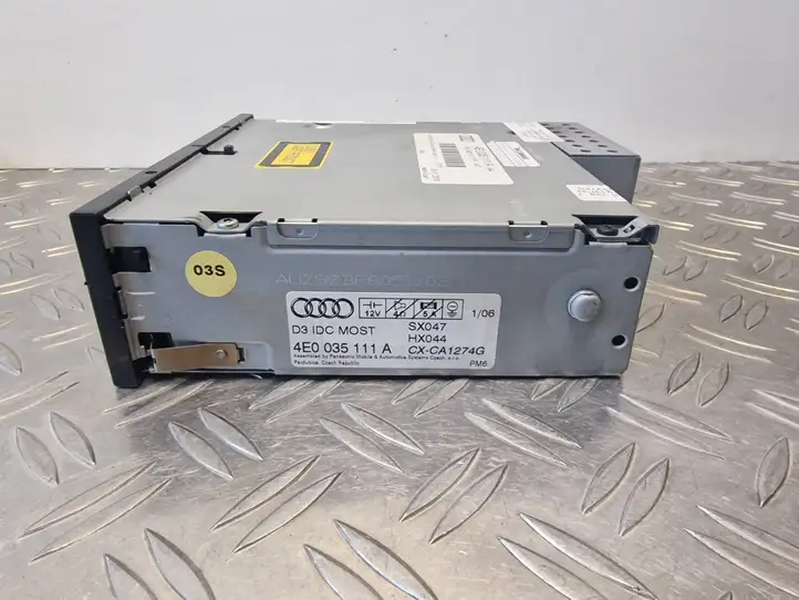 Audi A6 S6 C6 4F (2004 - 2008) 4E0035111A CD/DVD чейнджер — фото 4