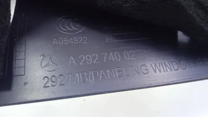 Mercedes-Benz GLE W166/C292 (2015 - 2019) A2927400171 Обшивка багажника — фото 3
