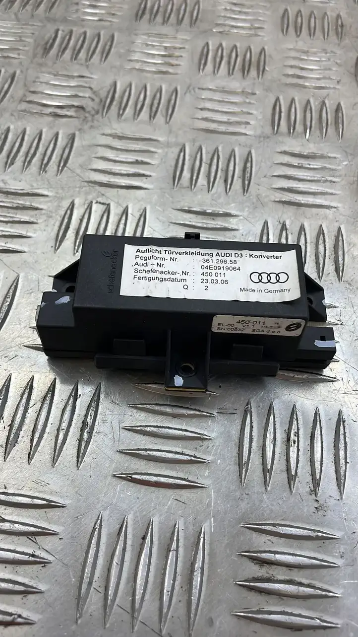 Audi A8 S8 D3 4E (2005 - 2007) 4E0919064 Прочие блоки управления — фото 2