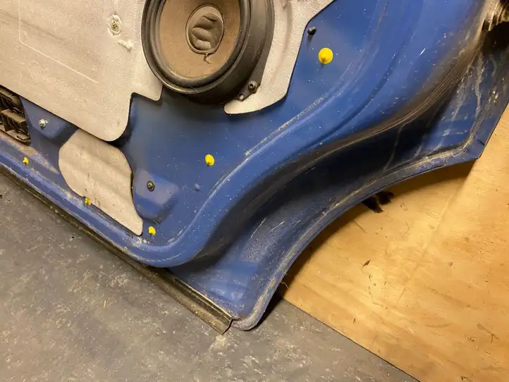 Renault Trafic II (X83) (2002 - 2014) Дверь — фото 4