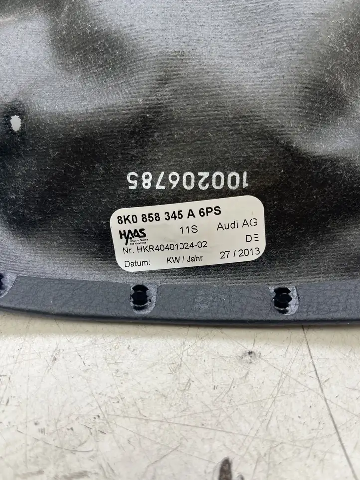 Audi A4 S4 B8 8K (2011 - 2015) 8K0858345A Обшивка рулевой колонки — фото 3