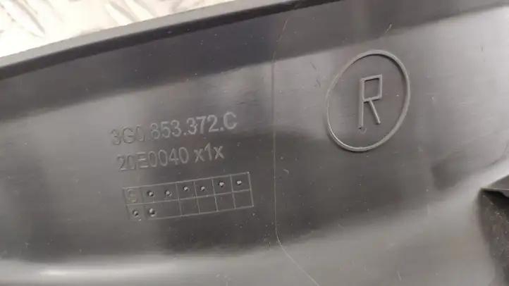 Volkswagen PASSAT B8 (2015 - ) 3G0853372C Внутренняя отделка переднего порога — фото 5