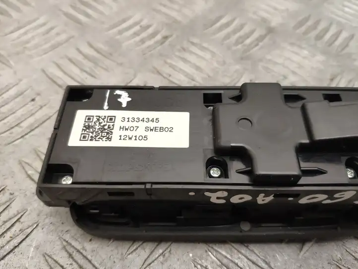 Volvo S60 (2010 - 2013) 31334345 Кнопка стеклоподъемников — фото 4