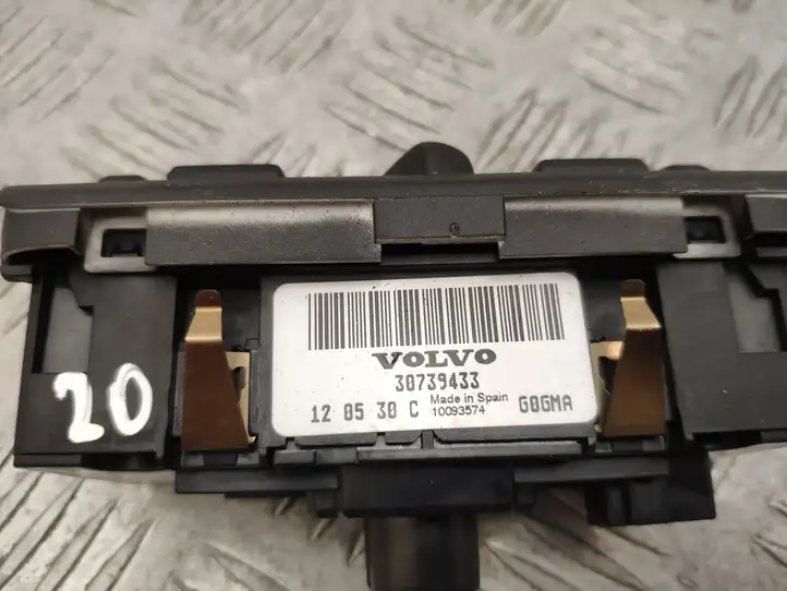 Volvo S60 (2010 - 2013) 30739433 Включатель фонарей — фото 4