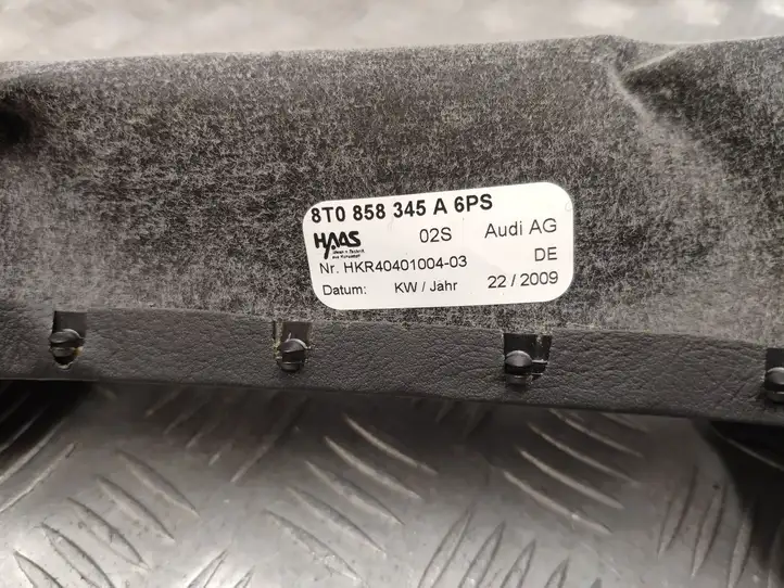 Audi A5 8T 8F (2007 - 2011) 8T0858345A Обшивка рулевой колонки — фото 4