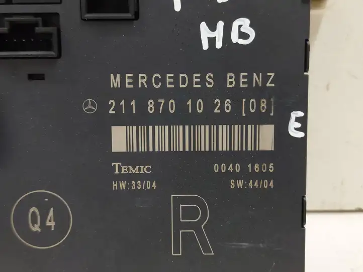 Mercedes-Benz E W211 (2002 - 2009) 2118701026 Блок управления дверью — фото 2