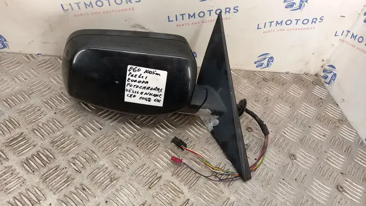 BMW 5 E60 E61 (2004 - 2010) 53010 Боковое зеркало с электроприводом — фото 3