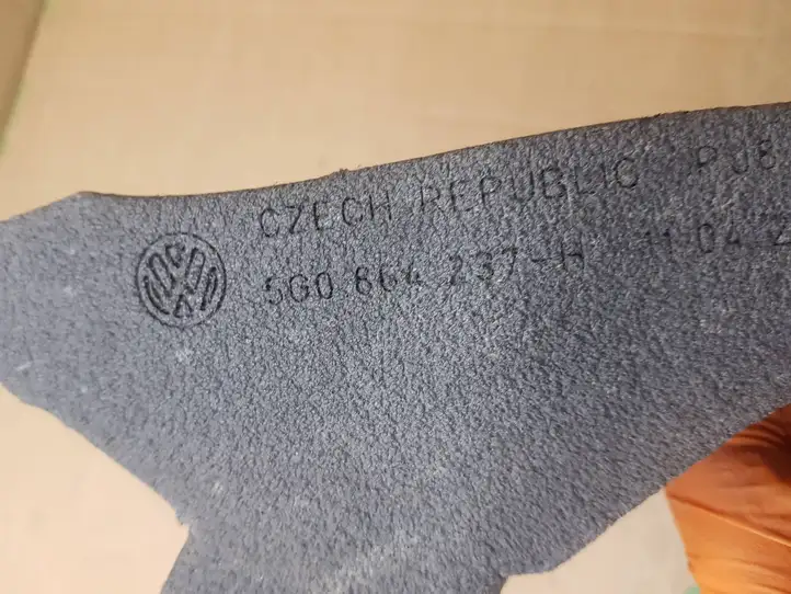 Volkswagen Golf VII (2013 - 2019) 5G0864237H Абсорбер крыла — фото 4