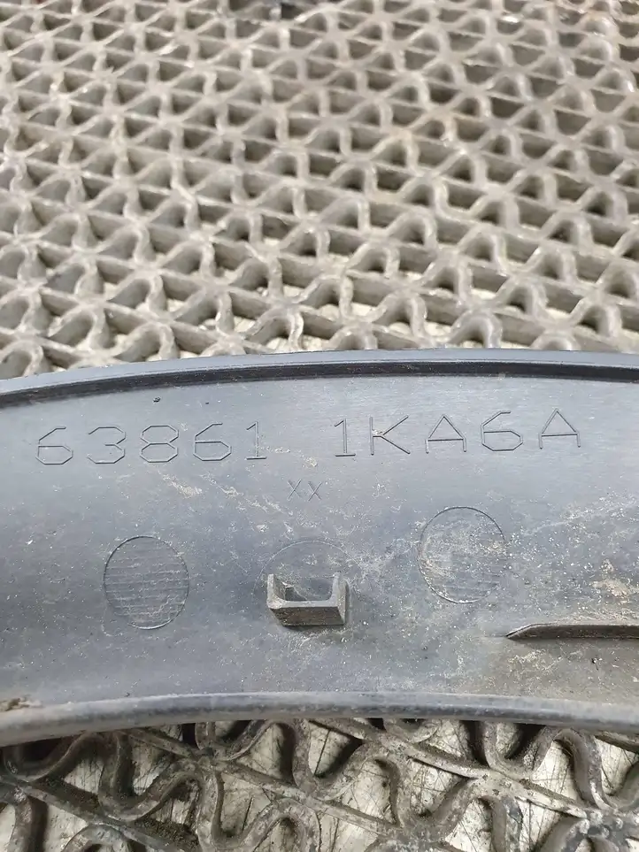 Nissan Juke I F15 (2010 - 2018) 638611KA6A Накладка колесной арки — фото 7