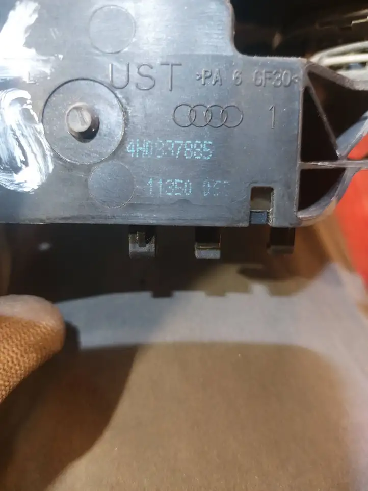 Audi A7 S7 4G (2010 - 2014) 4H0837885 Наружная ручка задней двери — фото 5
