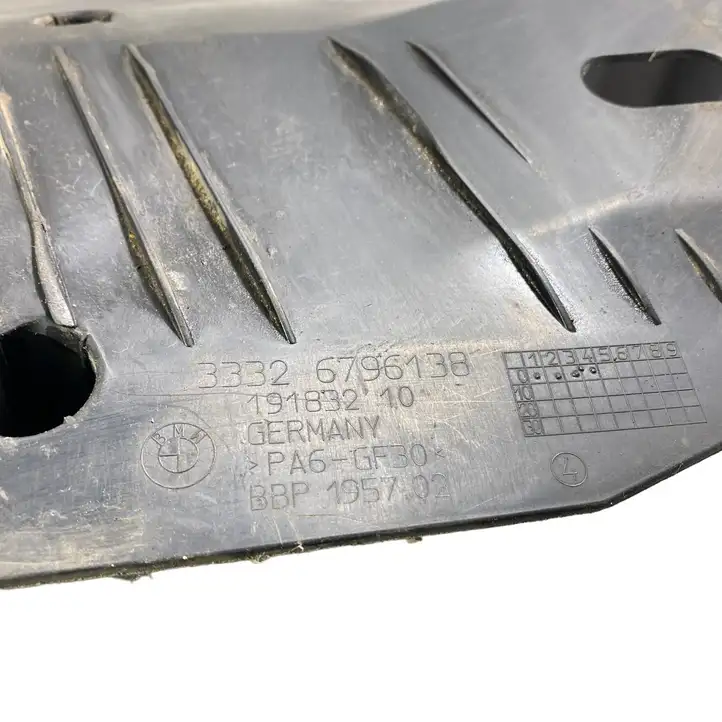 BMW 3 F30 F35 F31 (2012 - 2018) 6796138 Защита днища задней части — фото 4