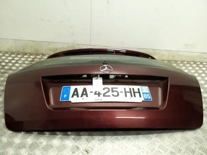 Mercedes-Benz C W204 (2007 - 2014) Крышка багажника — фото 2