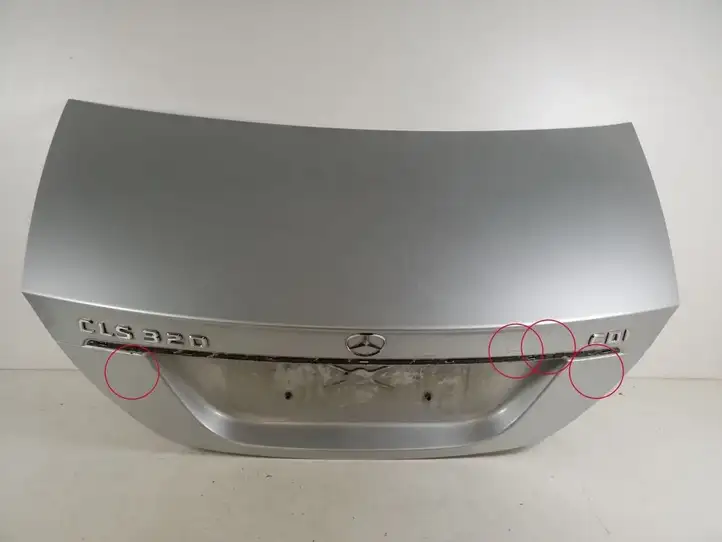 Mercedes-Benz CLS C219 (2003 - 2011) A2197500075 Крышка багажника — фото 1