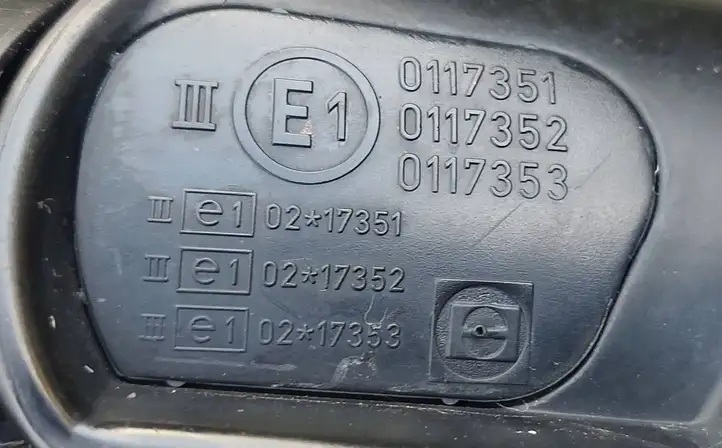 BMW 3 E46 (1998 - 2005) 0117353 Боковое зеркало с электроприводом — фото 5