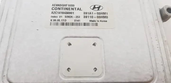 Hyundai Ioniq (2016 - ) 391A103HM1 Блок управления двигателем (ЭБУ) — фото 3