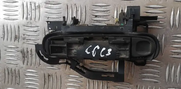 Audi A6 S6 C6 4F (2004 - 2008) Наружная ручка задней двери — фото 1