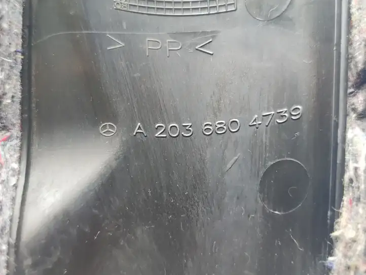 Mercedes-Benz C W203 (2000 - 2007) A2036804739 Нижняя отделка панели приборов — фото 7
