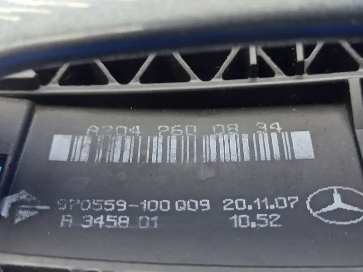 Mercedes-Benz C W204 (2007 - 2014) A2047600834 Наружная ручка задней двери — фото 4