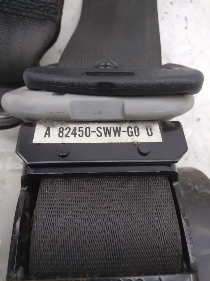 Honda CR-V (2006 - 2009) 82450SWWG0U Задний ремень безопасности — фото 4