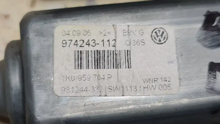 Volkswagen PASSAT B6 (2005 - 2010) 1K0959704P Стеклоподъемник задней двери — фото 4