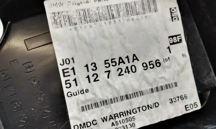 BMW 1 F20 F21 (2011 - 2019) 7240956 Кронштейн угловой части бампера — фото 2
