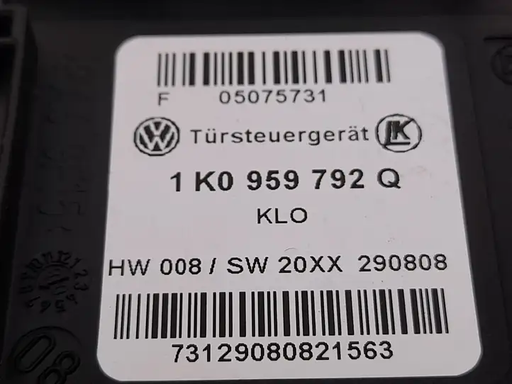 Volkswagen Touran I (2003 - 2010) 1K0959792Q Мотор стеклоподъемника передний — фото 7