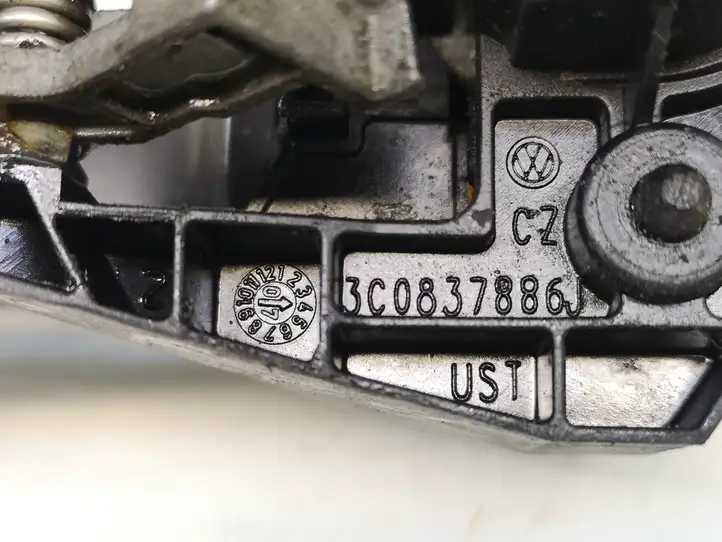 Volkswagen PASSAT B6 (2005 - 2010) 3C0837206 Наружная ручка задней двери — фото 6