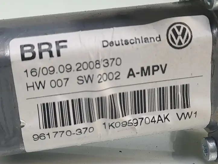 Volkswagen Touran I (2003 - 2010) 1K0959704AK Стеклоподъемник задней двери — фото 8