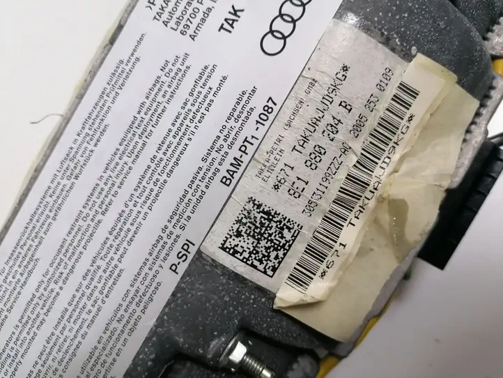 Audi A4 S4 B7 8E 8H (2004 - 2009) 8E1880204B Подушка безопасности пассажира — фото 3