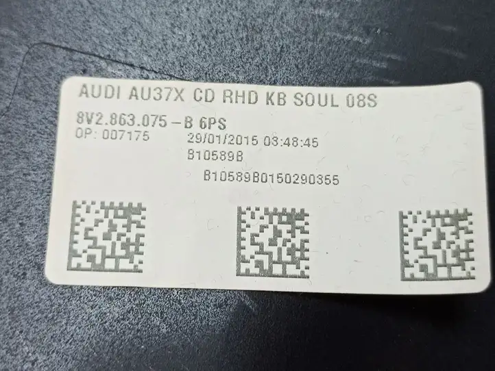 Audi A3/S3 8V (2012 - 2016) 8V2863075 Нижняя отделка панели приборов — фото 8