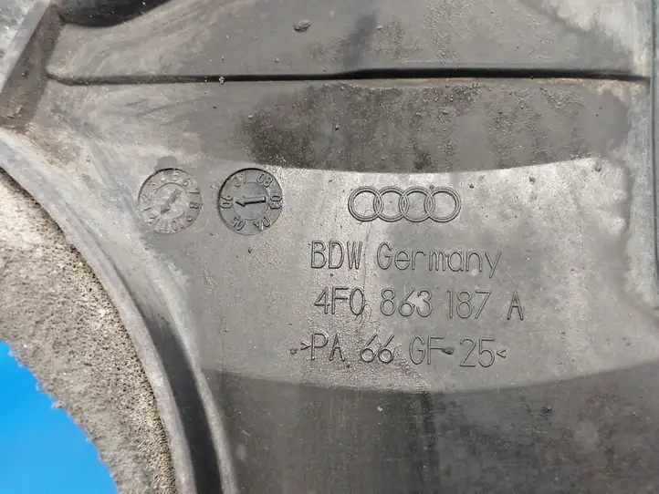 Audi A6 S6 C6 4F (2004 - 2008) 4F0863187 Защита днища передней части — фото 2