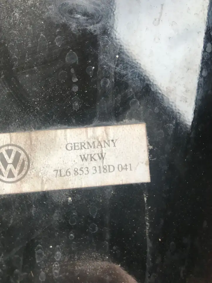 Volkswagen Touareg I (2002 - 2010) 7L6853318D Верхняя обшивка стойки B — фото 2