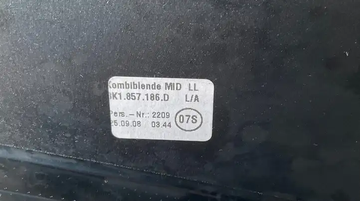 Audi A4 S4 B8 8K (2007 - 2011) 1K1857186D Рамка центрального динамика — фото 4